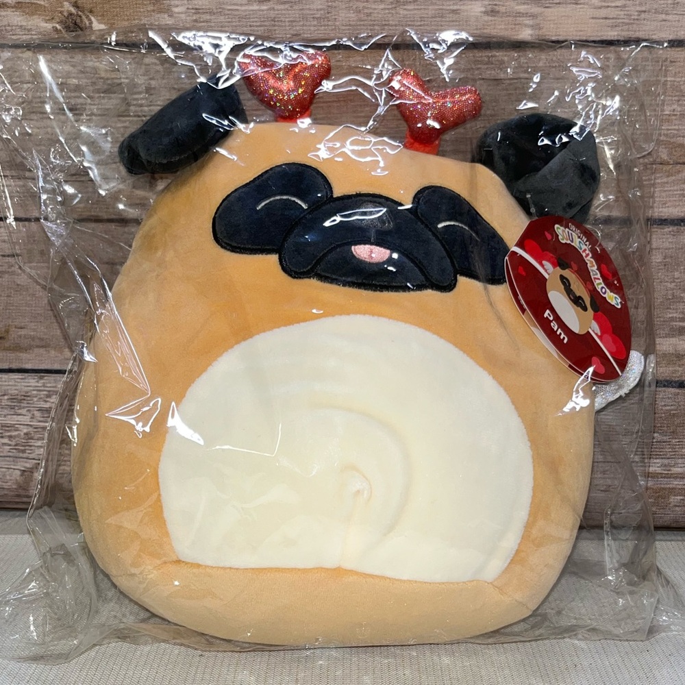 NWT Squishmallow Pam, Valentines edition!